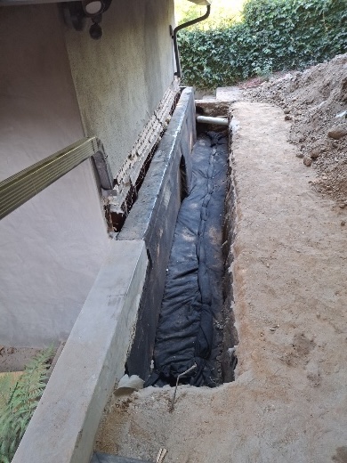 ground level waterproofing