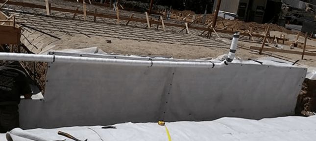blindside waterproofing